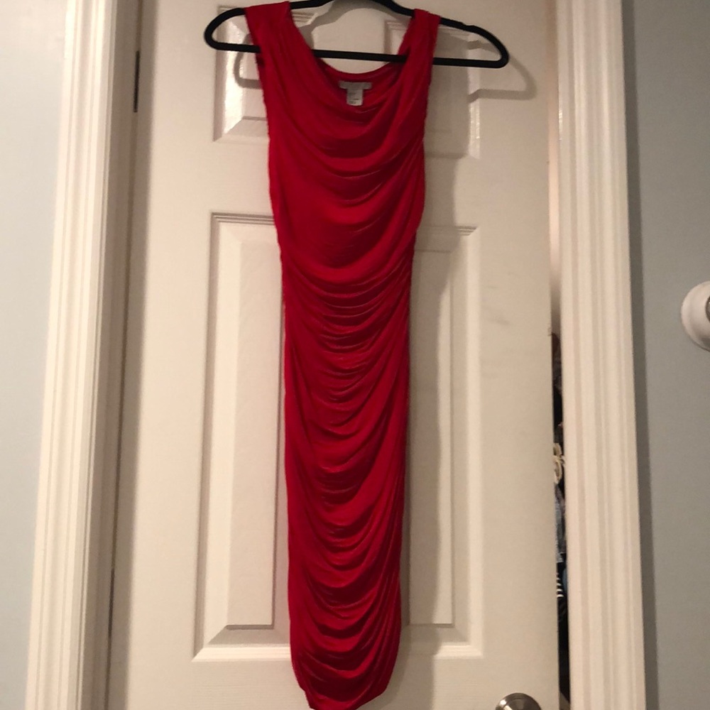 Red dress